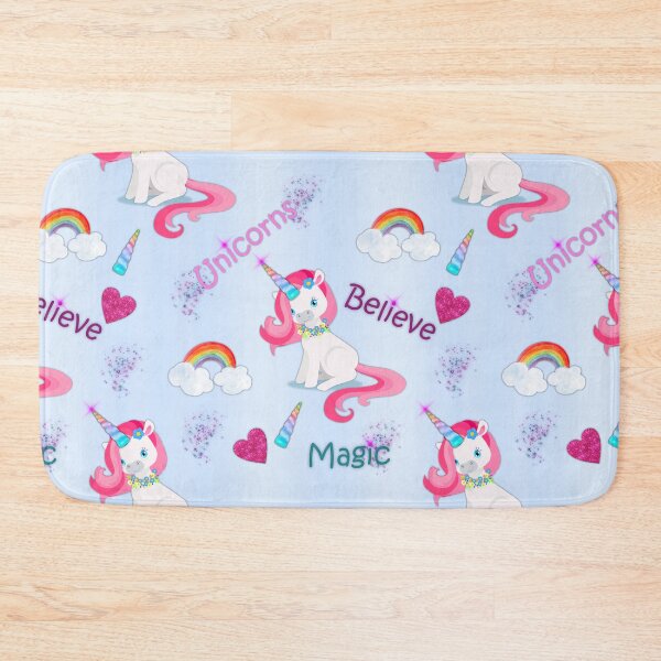 Item preview, Believe in Unicorns Magic Blue designed and sold by GraphicAllusion.