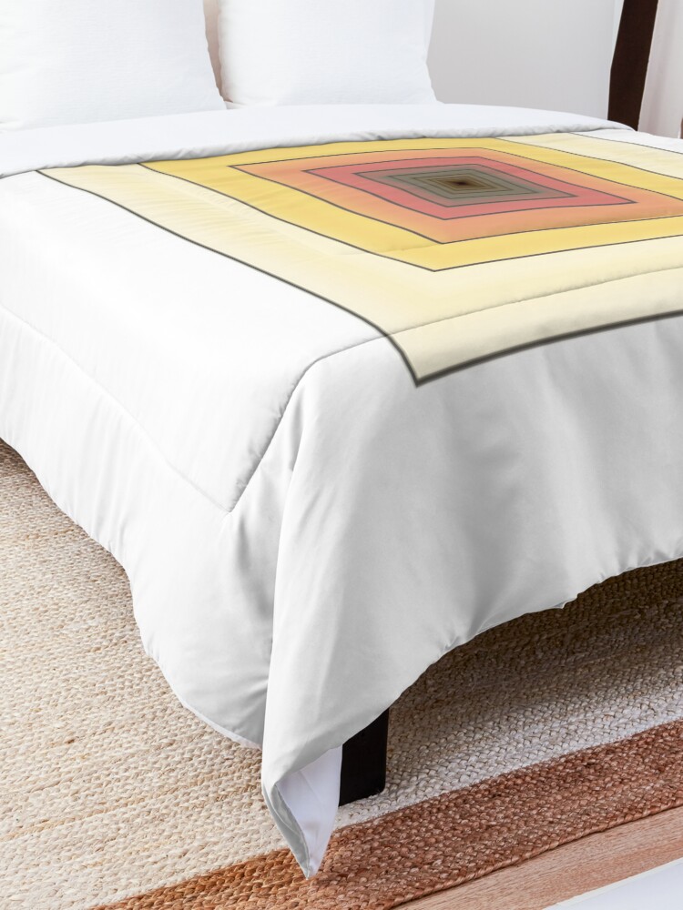 Alternate view of Doodled Spiral Comforter
