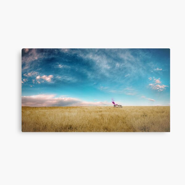 Breaking Bad Desert Metal Print