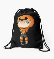 Ender Wiggen Chibi by KlockworkKat Drawstring Bag