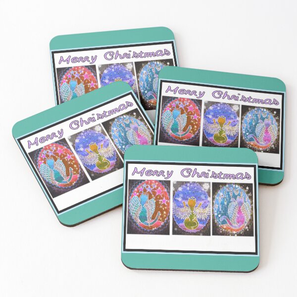 Item preview, Three Angel Cats designed and sold by PaniaBrown.
