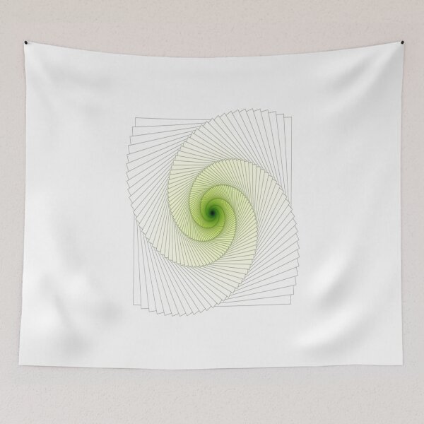 Item preview, Greenish Spiral designed and sold by brupelo.