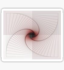 Burned Spiral Sticker