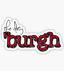 Das schmutzige Burgh Sticker