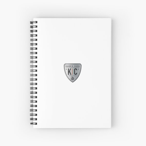 kanescars logo Spiral Notebook