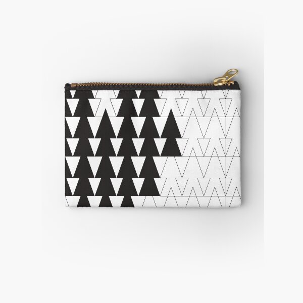Item preview, Black and White, Abstract Triangles, Shape Pattern designed and sold by acarrollton.