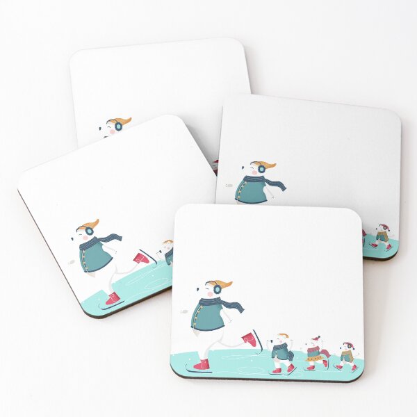 Item preview, Polar bear with children. designed and sold by emphatic.