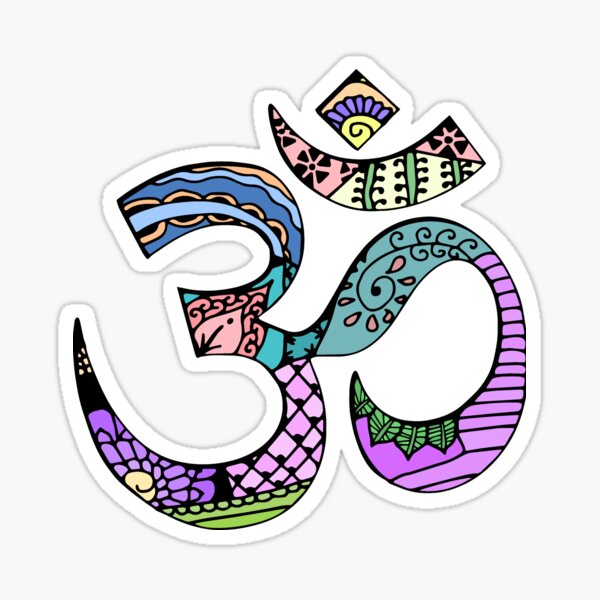 Om Symbol Stickers for Sale