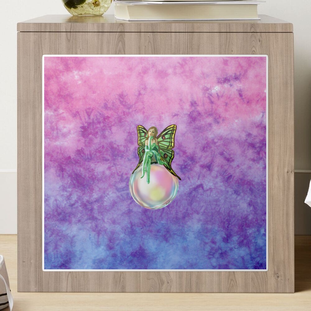 Fairy, Bubble Fairy, Christmas Fairy, Fairy Gifts, Fairy Painting, Fairy  Print, Fairy Art, Fairy Decor, Fairy Ornament, Fairy Christmas Ornament,  Sticker for Sale by Hazel Ryan Wagner