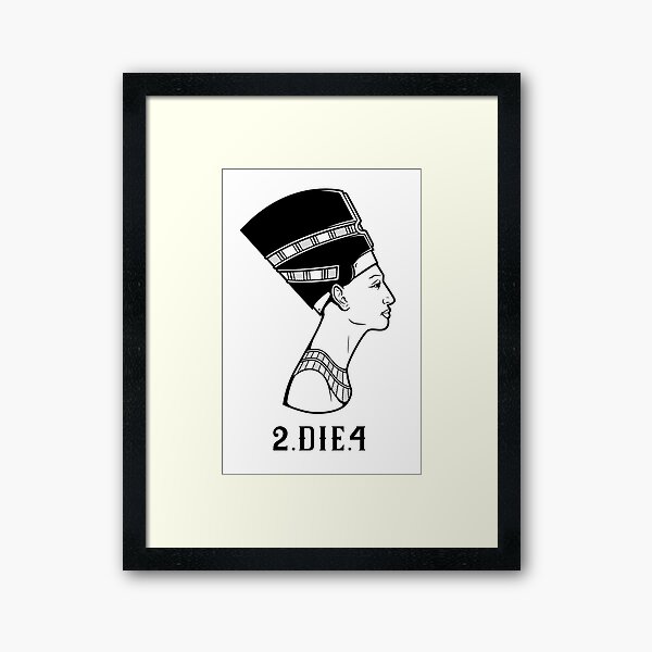 2 Die 4 Framed Art Print