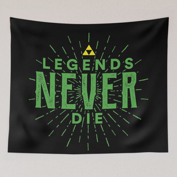 Item preview, Legends Never Die designed and sold by Nerdy mitten.