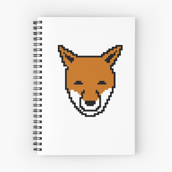 Item preview, Pixel fox face designed and sold by Bee-.