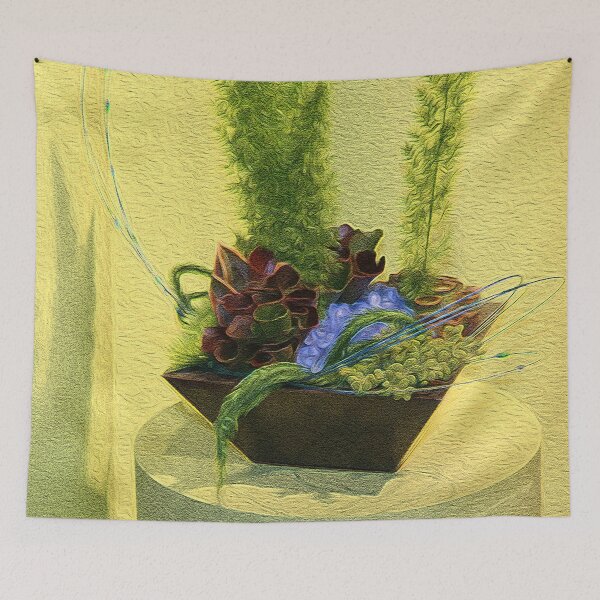 Item preview, Still Life with Blue Fluff designed and sold by MadameXimon.