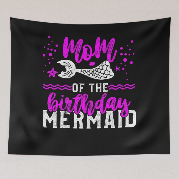 Item preview, Mommy of The Birthday Mermaid Matching Party Costume Outfits designed and sold by findgreatshirts.