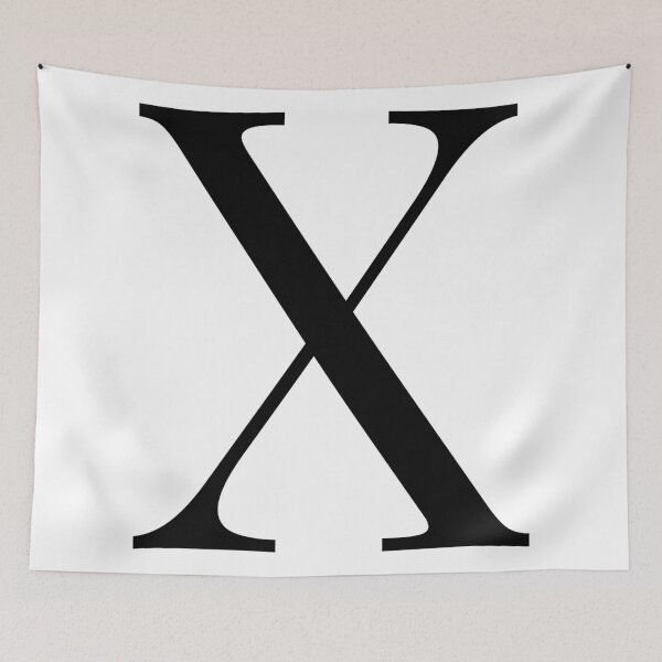 Item preview, Letter X designed and sold by marosharaf.
