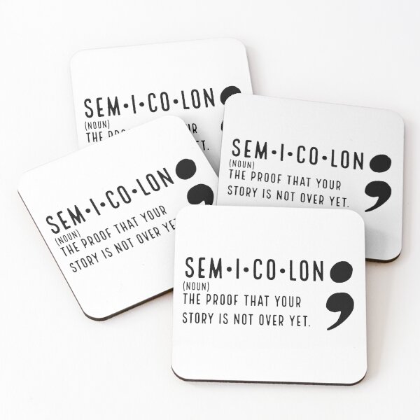 Item preview, Semicolon designed and sold by tristahx.
