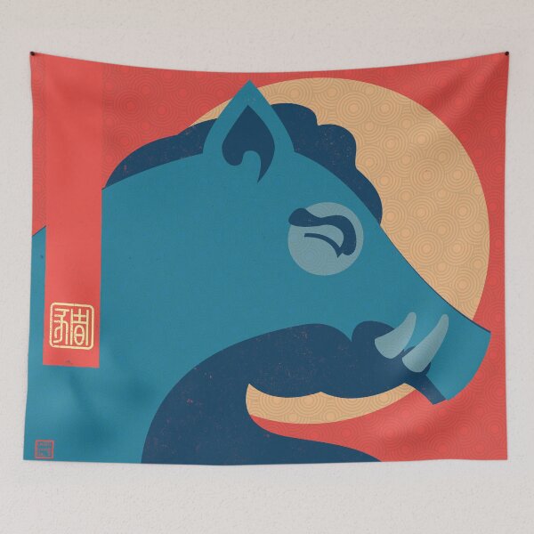 Item preview, Year of The Boar designed and sold by danielliamgill.