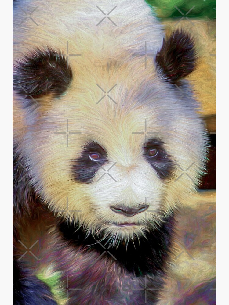 Giant Panda II (digital painting) by RayW
