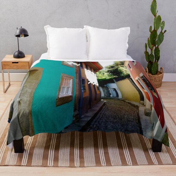 Item preview, A Street In Old Town Foz, Porto, Portugal designed and sold by Douglas E. Welch Design and Photography.