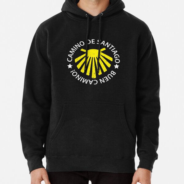 Camino de Santiago Buen Camino St. James Hiking Pullover Hoodie