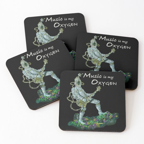Item preview, Music is my Oxygen (with text) designed and sold by BCooperArt.