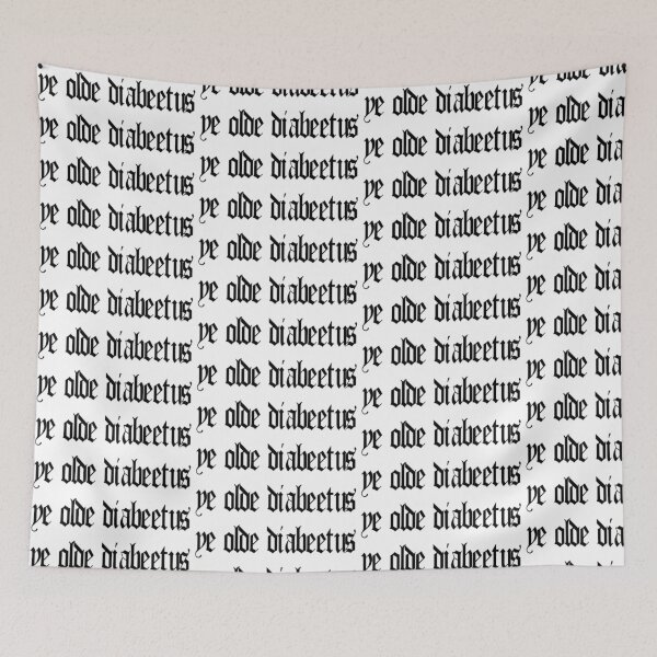 Item preview, Ye Olde Diabeetus  designed and sold by CatGirl101.