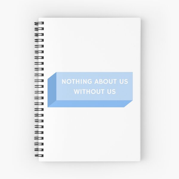 Item preview, nothing about us designed and sold by addtotaste.