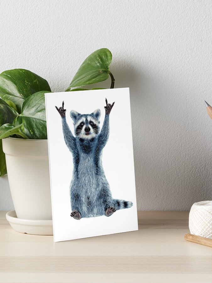 Raccoon T-Shirt. Cool Nature Raccoon Tee Raccoon T-Shirt. Cool Nature Raccoon Tee