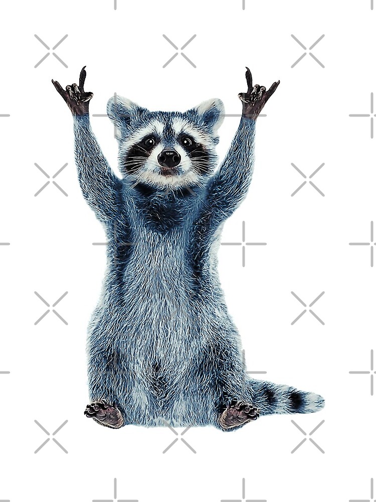 Raccoon Shirt-Cool Nature Raccoon Tee Cute Raccoon Classic by TeeARTHY