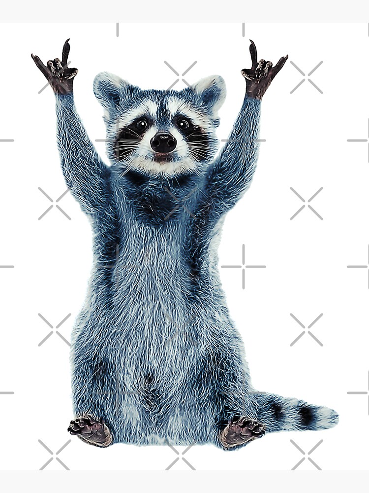 Raccoon Shirt-Cool Nature Raccoon Tee Cute Raccoon Classic by TeeARTHY
