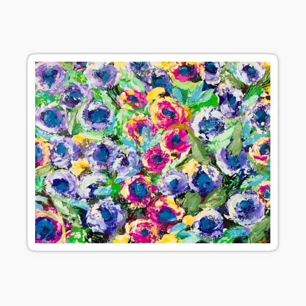 Morning Dew, Flowers Sticker