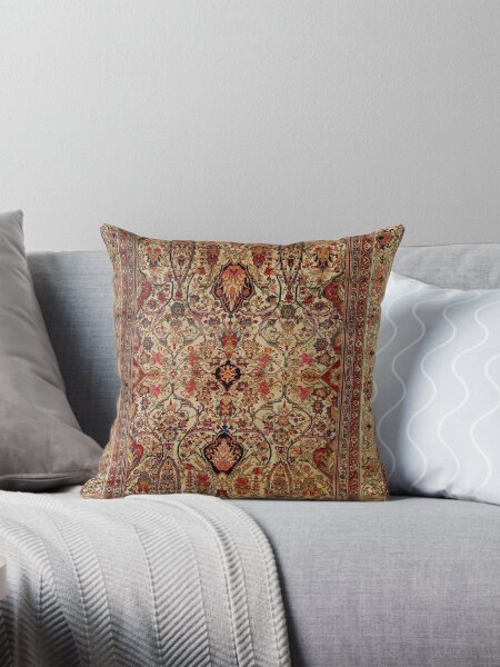 Item preview, Lavar Kirman Southeast Persian Rug Print designed and sold by Vicky Brago-Mitchell®.