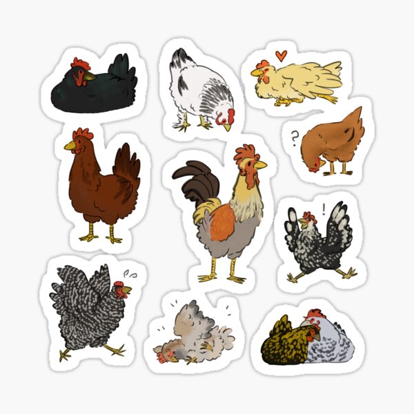 Item preview, All Those Chickens designed and sold by catterfly.