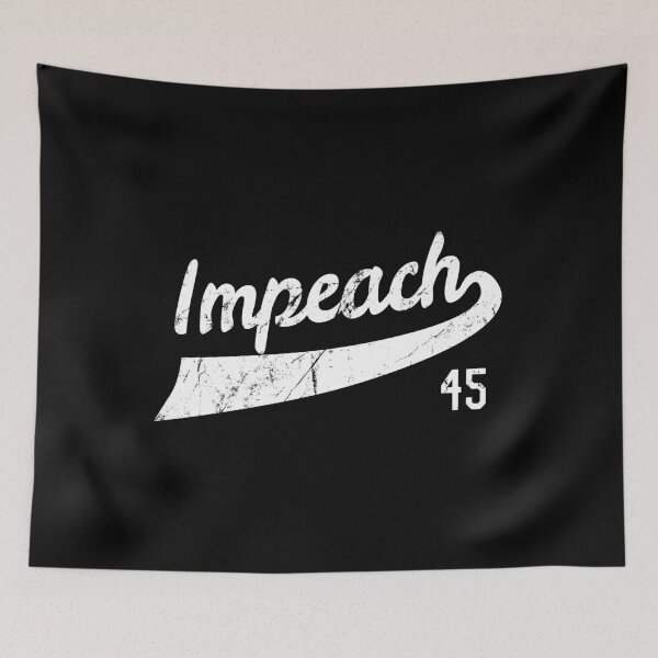 Item preview, Vintage Impeach Trump 45 Jersey Anti-Trump designed and sold by flippinsg.