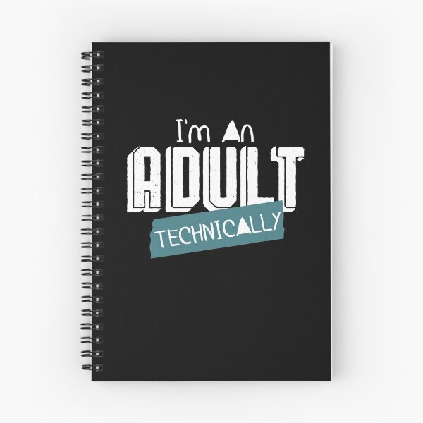 Item preview, I'm an Adult Technically Funny 18th Birthday 18 BDay Gift designed and sold by Dressed For  Duty.