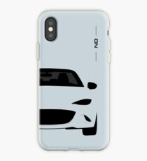ND simplistic front end design iPhone Case