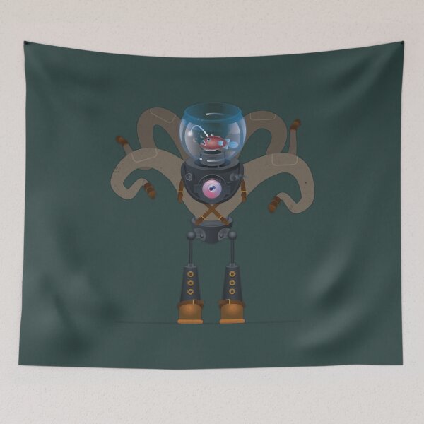 Item preview, Fishbot designed and sold by danielliamgill.