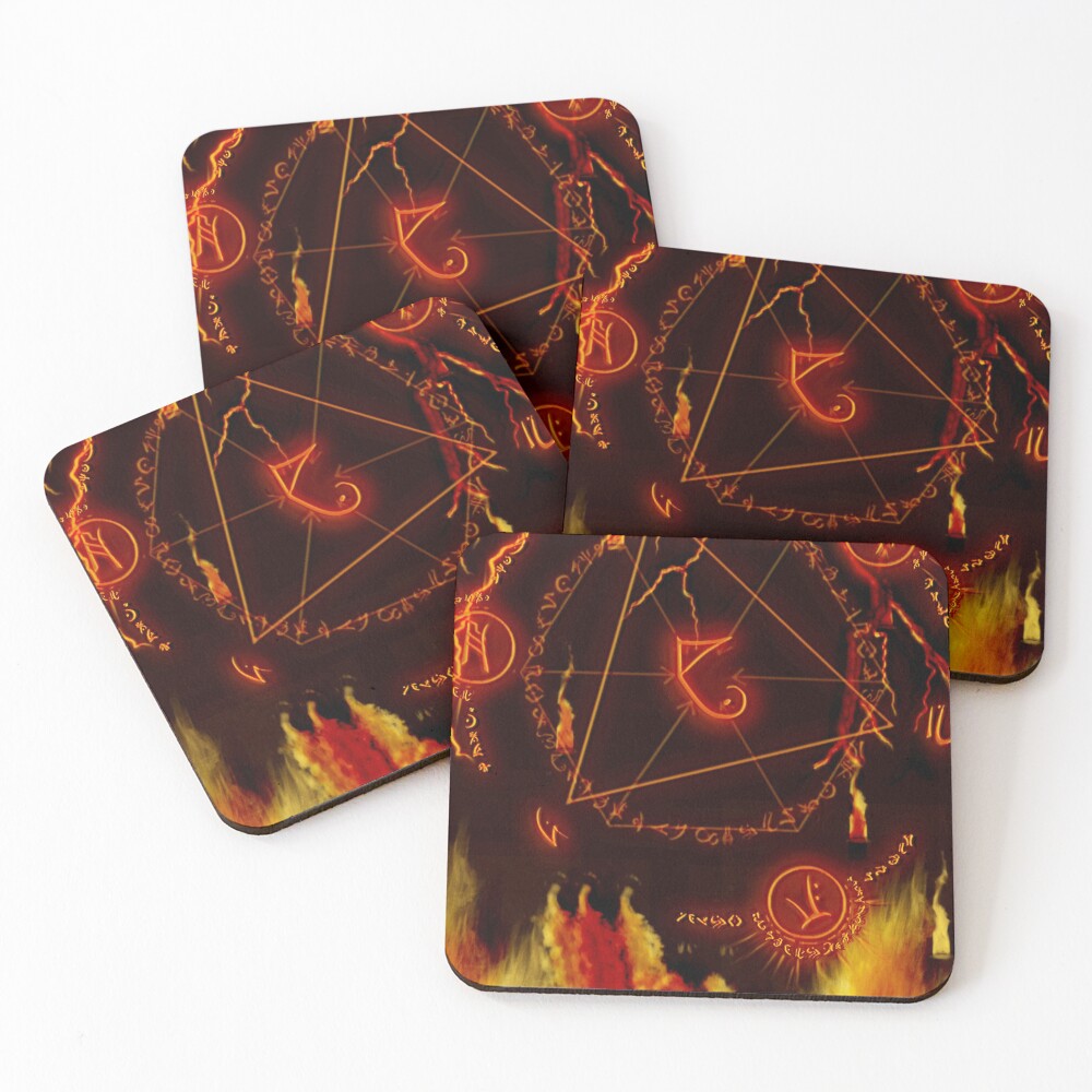 Item preview, Coasters (Set of 4) designed and sold by JaneruAcrux.