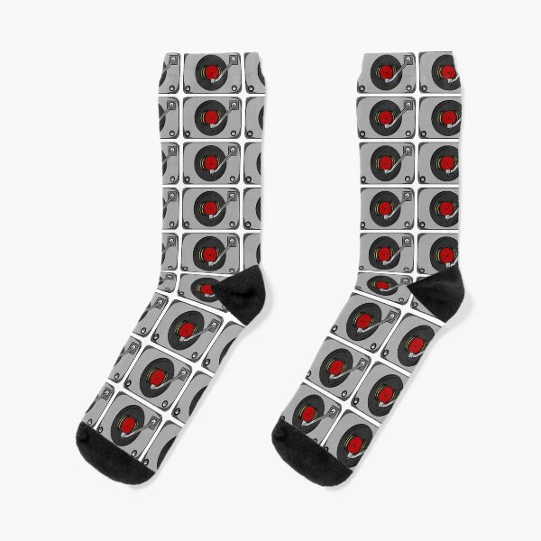 Record Player Socks
