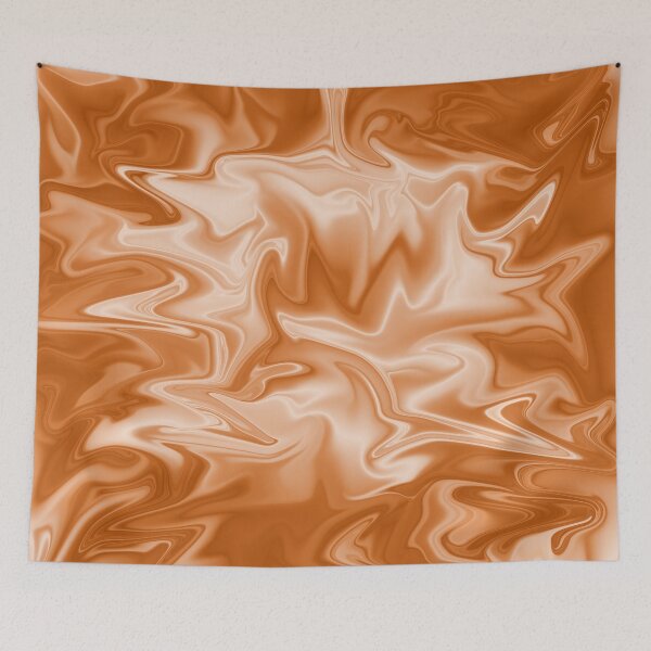Item preview, Burnt Orange Swirl pattern designed and sold by ML-Design-Guy.