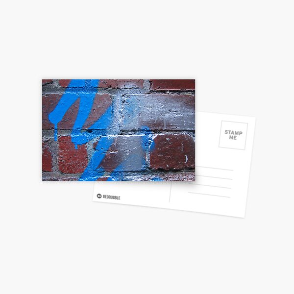 Paint on the Wall Postcard