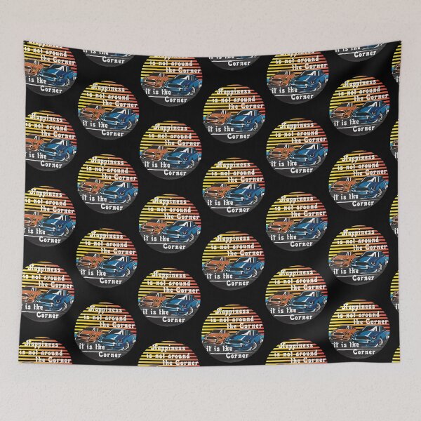 Item preview, Happiness Is The Corner For Drift Racers designed and sold by TheCrazyBear.