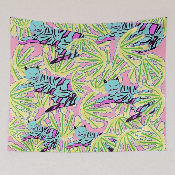 Item preview, Roaring in a Beautiful Garden designed and sold by fabqa.
