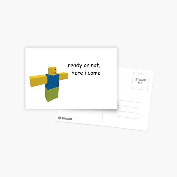 Epic Moments Postcards Redbubble - holygra b ojust from roblox roblox meme on meme