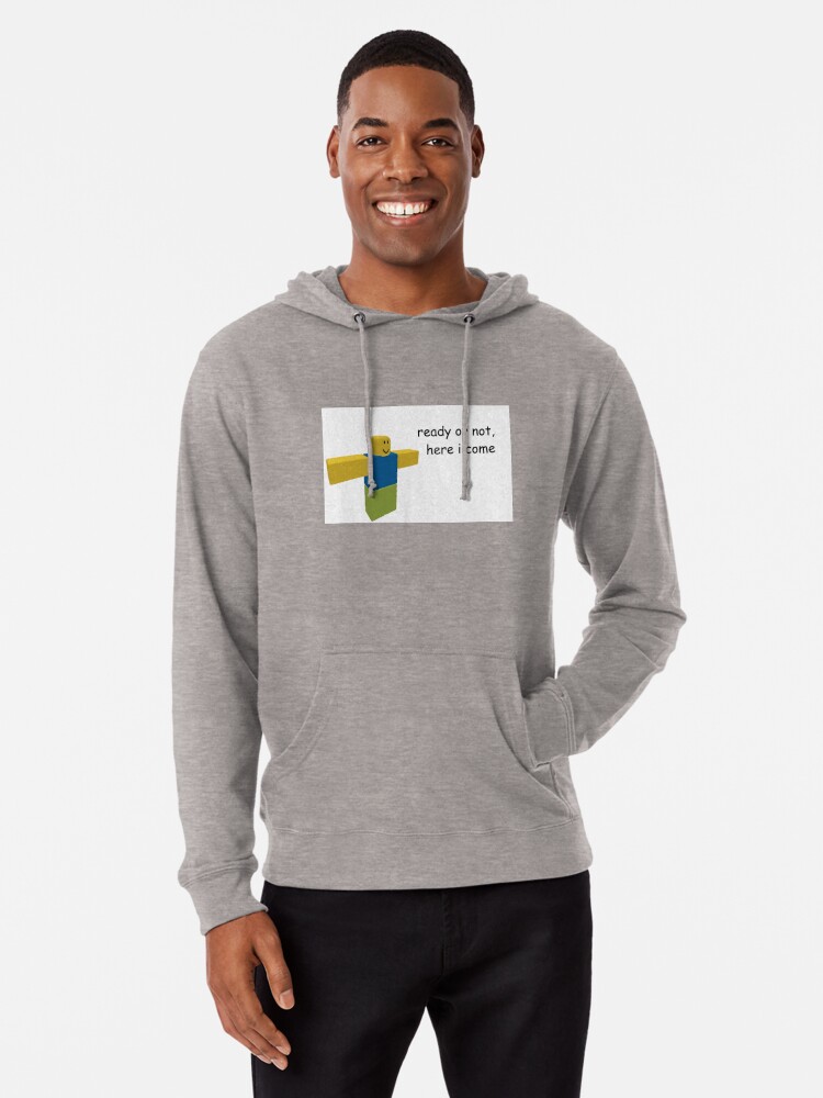 Epic Roblox Gamer Moment Meme Lightweight Hoodie By Tony Zli Redbubble - sans hoodie 2 roblox