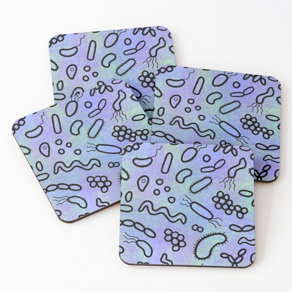 Item preview, Microbes - Repeating Pattern designed and sold by ktbelliss.