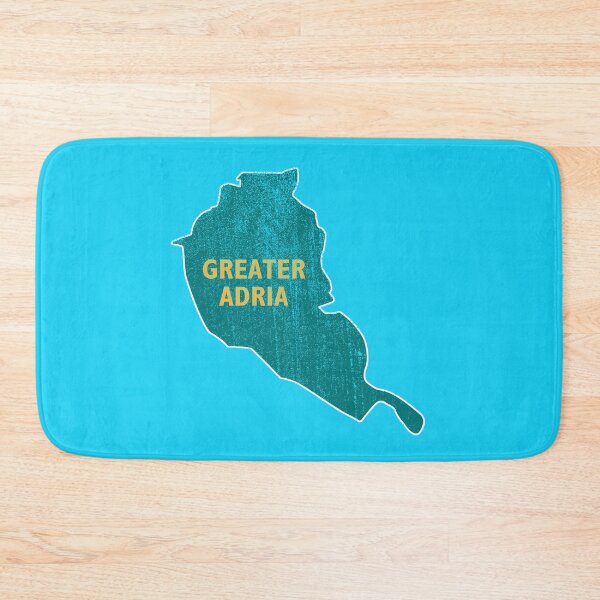 Item preview, Greater Adria Map Lost Continent Distressed Grunge Design designed and sold by TumbleTee.