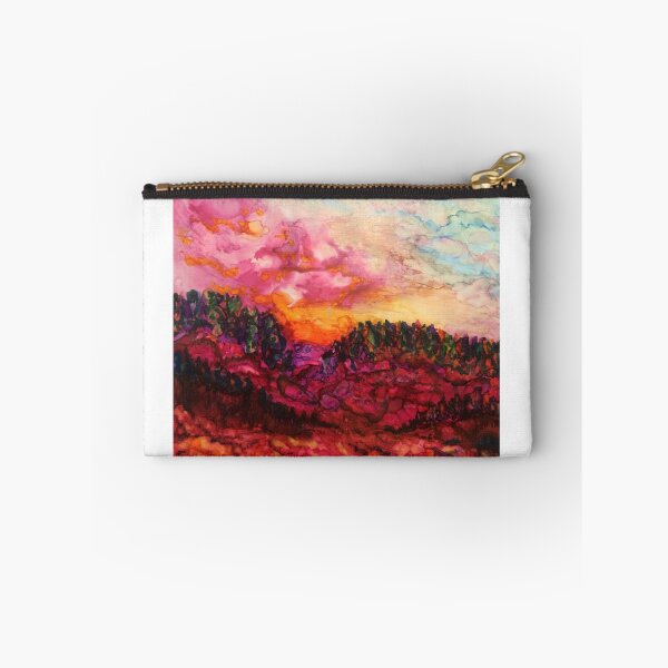 Item preview, Alcohol Ink Impressionism - Fire Mountain designed and sold by Holly Willner.