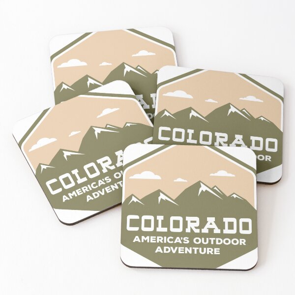 Item preview, Colorado Outdoor Adventure Sticker designed and sold by HolidayShirts.