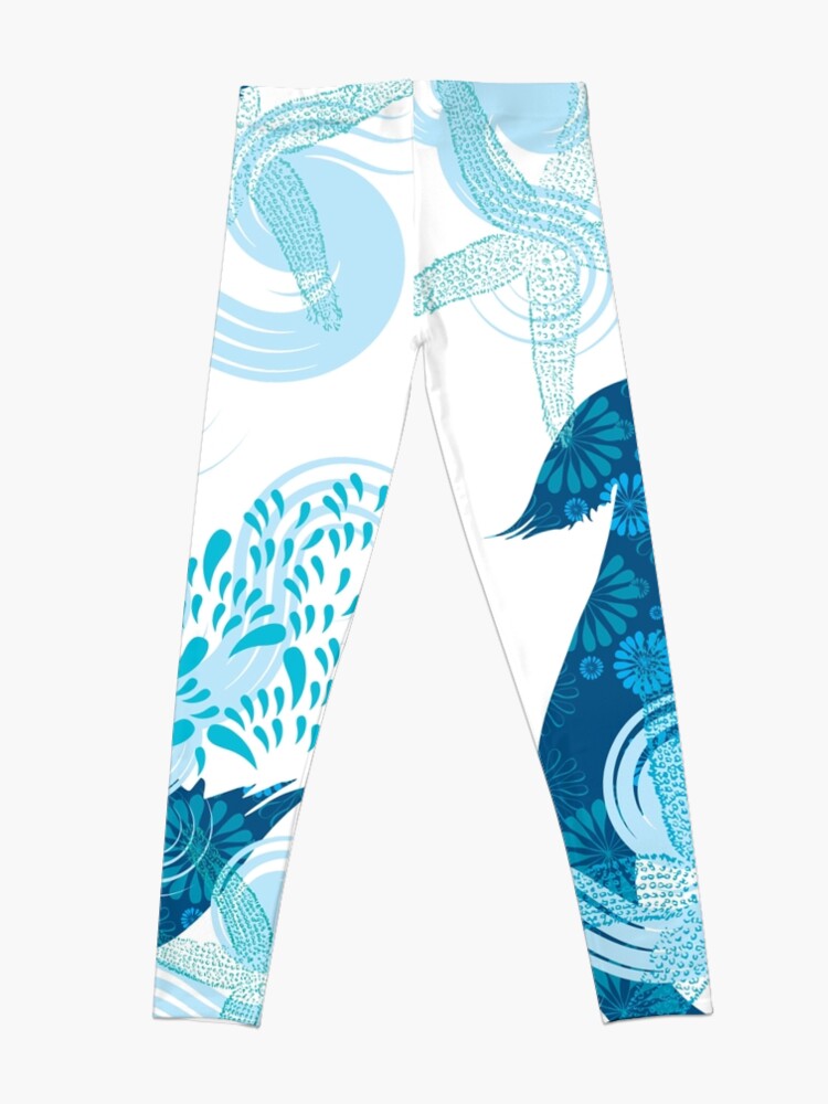 Alternate view of Mermaid Starfish Underwater Leggings